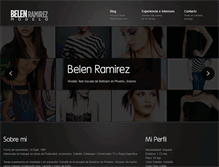 Tablet Screenshot of belenramirez.masmodelos.com